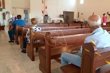 La campaña de vacunación de dos días de duración se lleva a cabo en las instalaciones de San Juan Bosco/TA.
